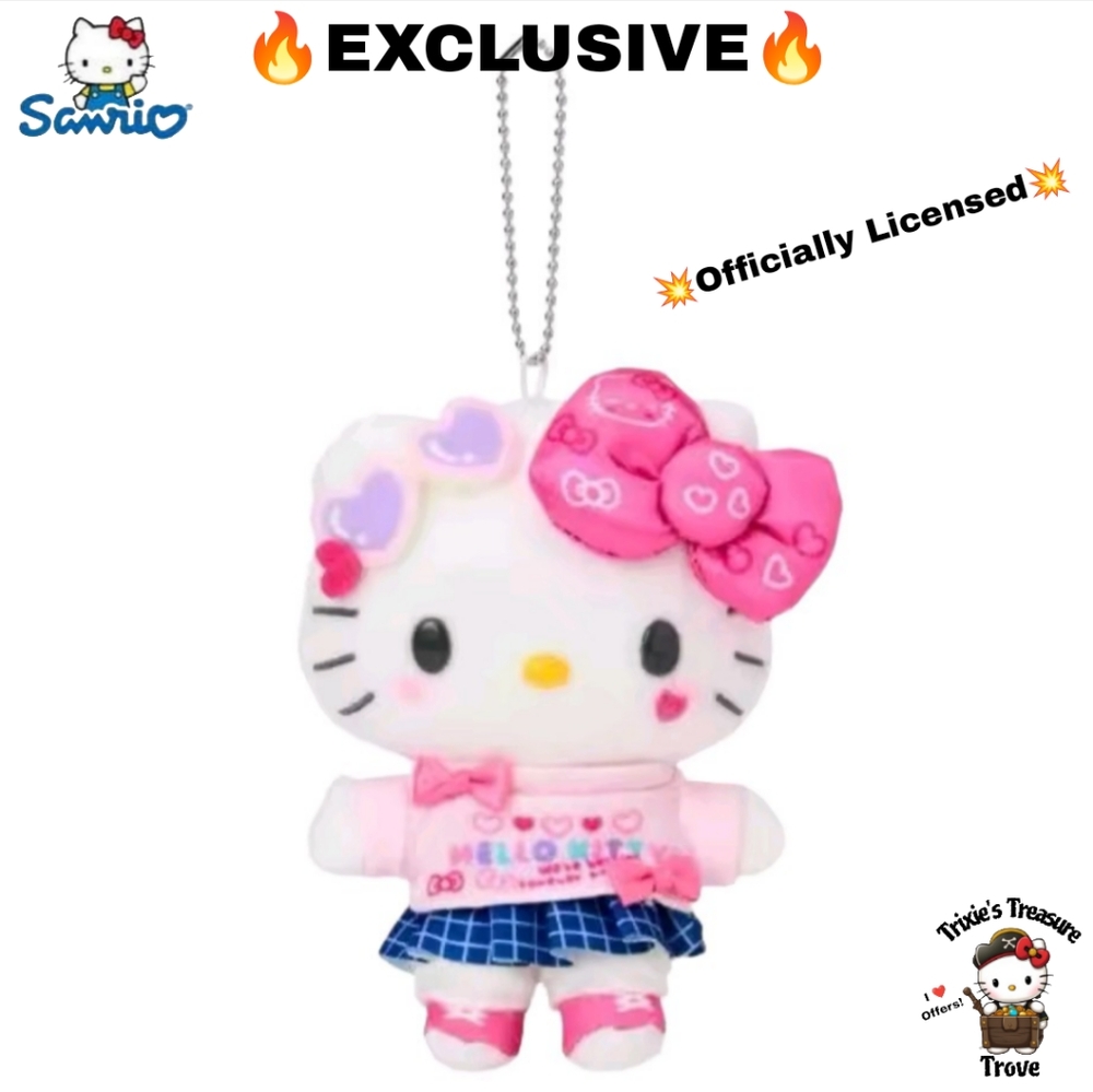 EXCLUSIVE - Hello Kitty Officially Licensed Purse Pal Plushie